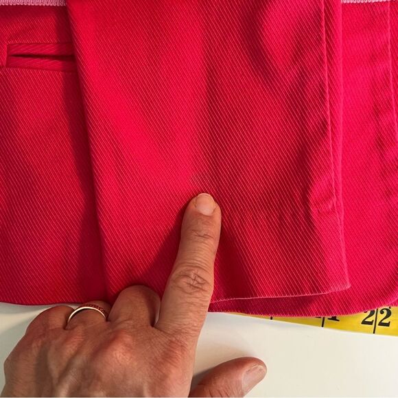 Bisou Bisou Womens Y2K Pink Blazer Size 12 Career Office Siren Legally Blond 90s - Picture 8 of 13